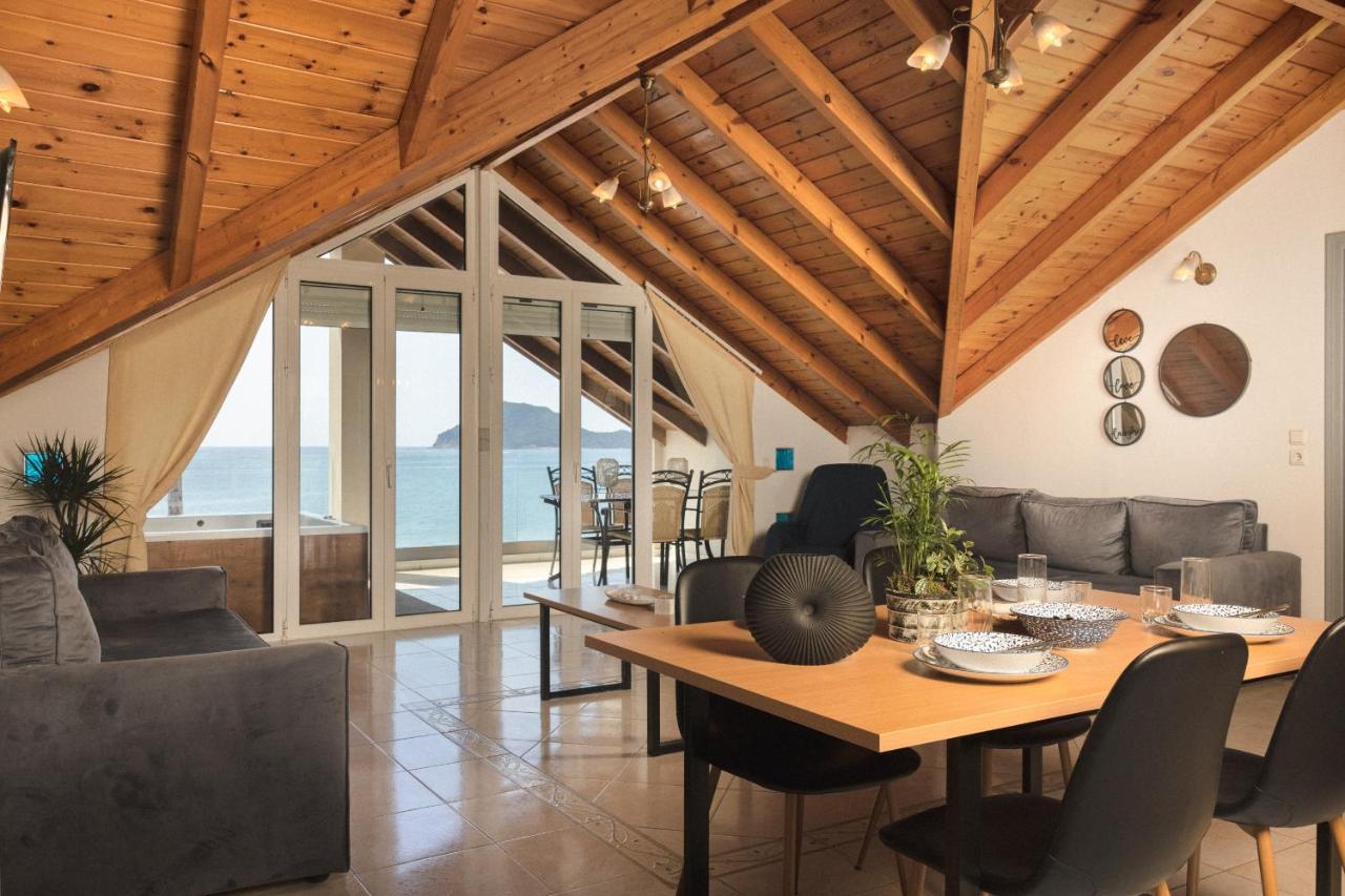 George Beachfront Apartments Lithakia  المظهر الخارجي الصورة