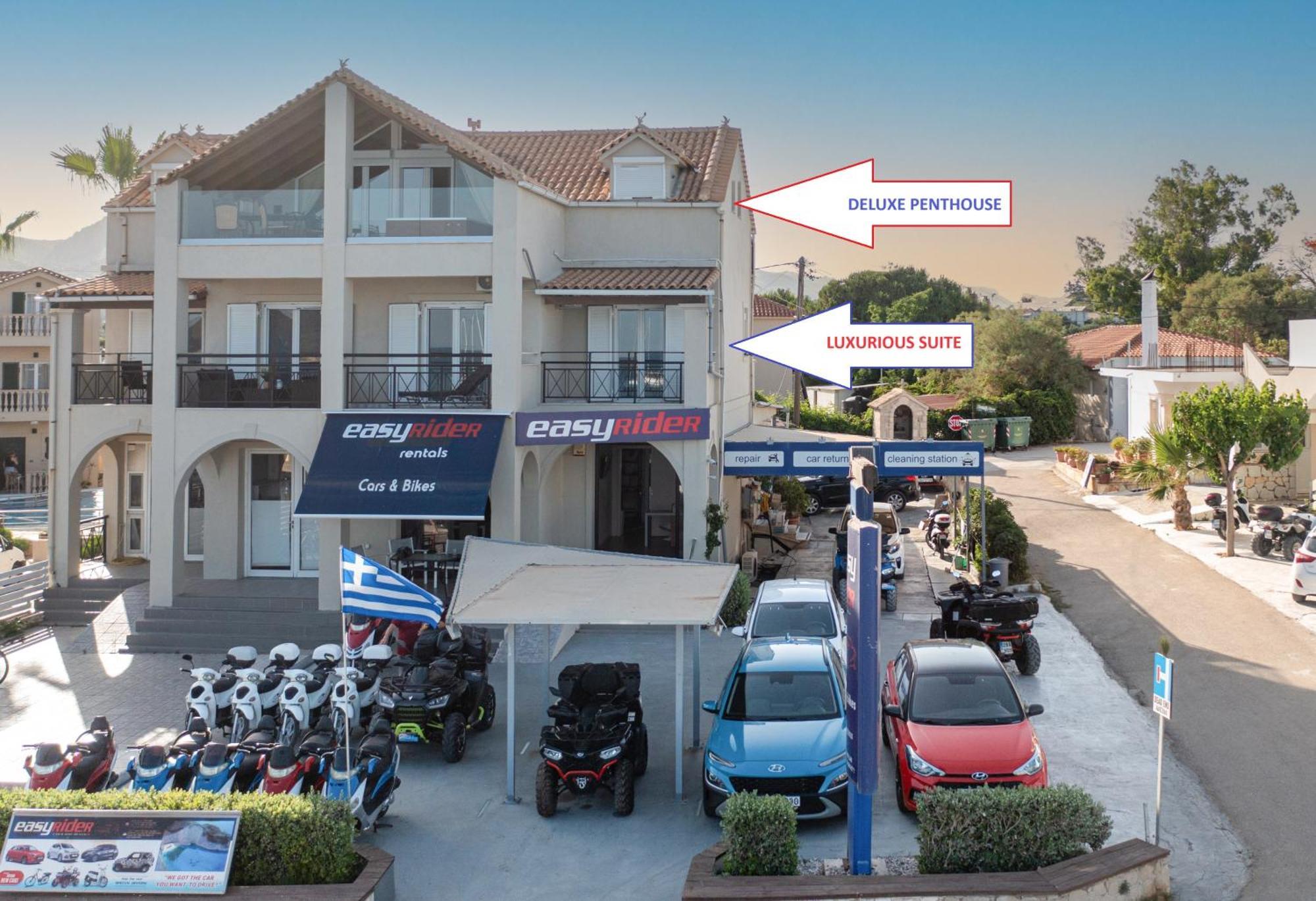 George Beachfront Apartments Lithakia  المظهر الخارجي الصورة