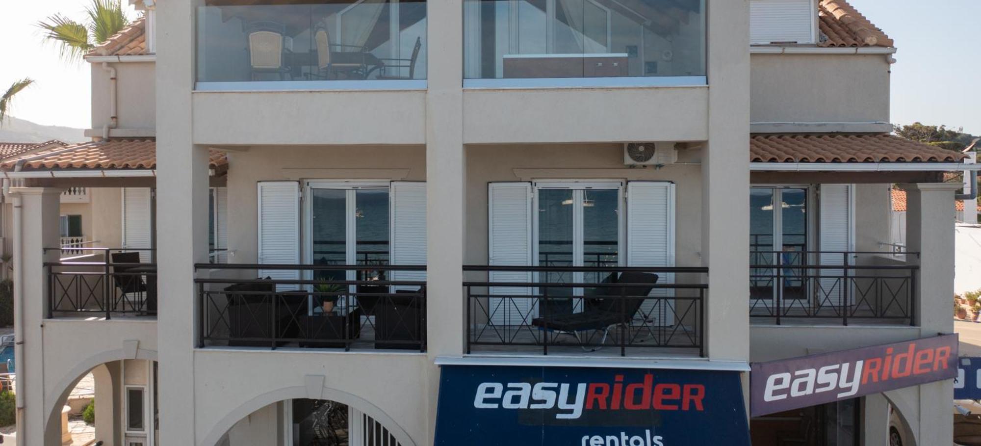 George Beachfront Apartments Lithakia  المظهر الخارجي الصورة